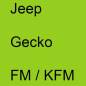 Preview: Jeep, Gecko, FM / KFM.